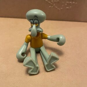 SpongeBob Squarepants Squidward Action Figure - Yellow and Gray
